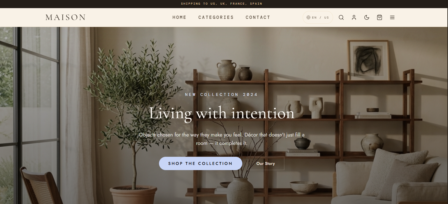 Site E-commerce Full-stack